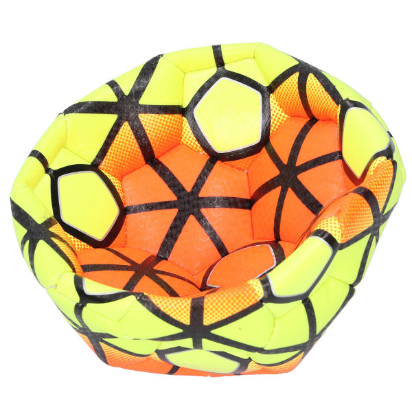 Børnefodbold slidbestandig blød PU-klem oppustelig størrelse 2 boldlegetøj