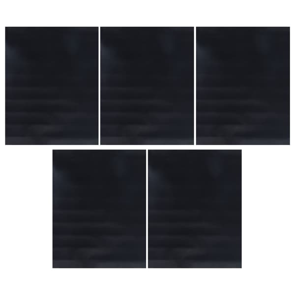 5 stk. rektangulær PTFE gjenbrukbar non-stick stekematte for steking, matlaging og grilling