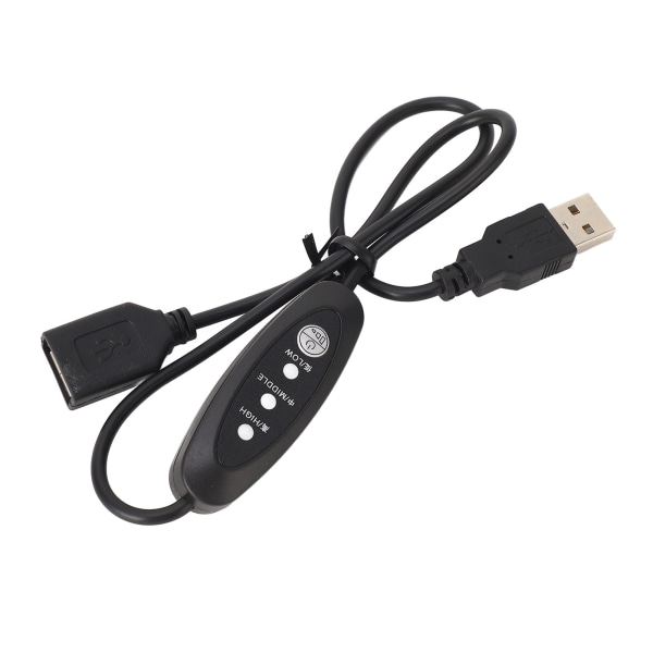 USB5V termostat forlengelsesledning hann inn hunn ut fleksibel PVC isolerende kappe temperaturkontroller ledning