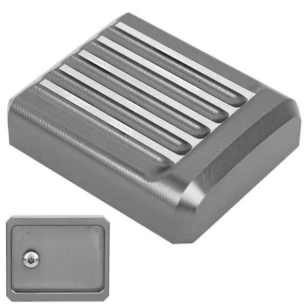 Bageste Fodbremse Pedal Forstørrelsespude Passer til Kawasaki EN650 VULCAN S 650 2015-2019 Titanium