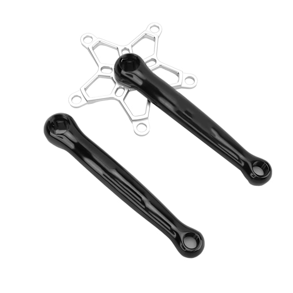 MEIJUN Mountain Bike Vevsats 170 mm 130 BCD MTB Vevsats Vänster Höger Vevarmar Set Silver