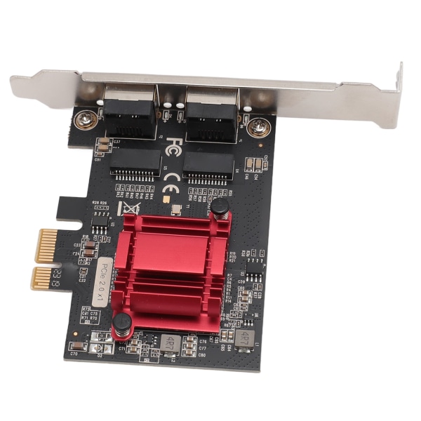 PCIe X1 -verkkokortti Professional RJ45 -kaksiportti PCIe Gigabit Ethernet -palvelinsovitin pöytätietokoneeseen