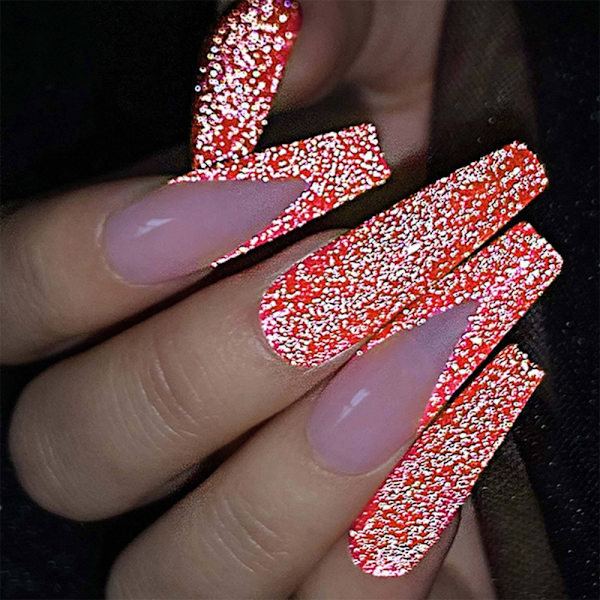 12 färger snabbförlängning lim paljetter set nail art fototerapi kristall förlängningslim fototerapi förlängningslim A3