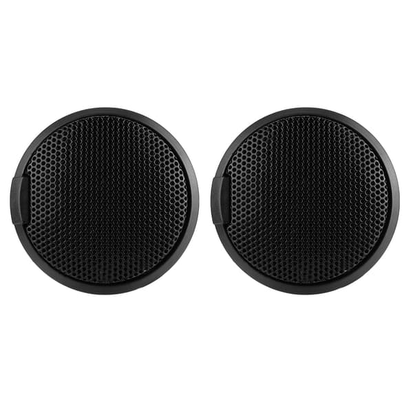 Sort 20W Mini Rund Klæbbar Bil Audio Højttaler med Lim