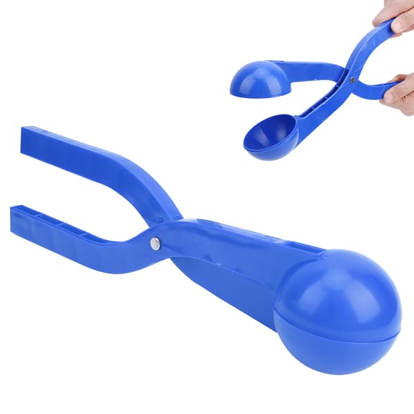 Snøballer Snø Sand Leir Ball Maker Plast Form Scoop Tool Barn Barn Leker Blå