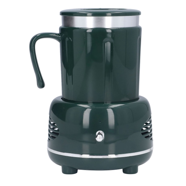 Køligere Varmer Kop Nem Betjening Hurtig Køling Opvarmning Aluminium Krop Stabil Skridsikker Kaffe Varmer til Kaffe Bjørn Flaske Grøn