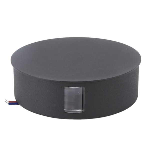 Væglampe LED Moderne Aluminium Udendørs Væglampe til Have Gang Soveværelse 6W AC85‑265V Sort