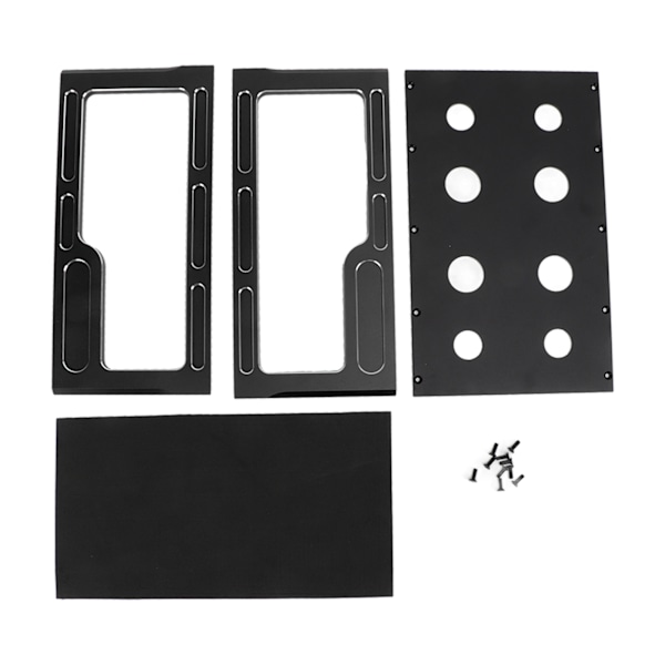 RC-bil Reparationsstation Displaymonteringsplattform RC-bil Arbetsställ för 1/10 1/8 Modellbil Svart