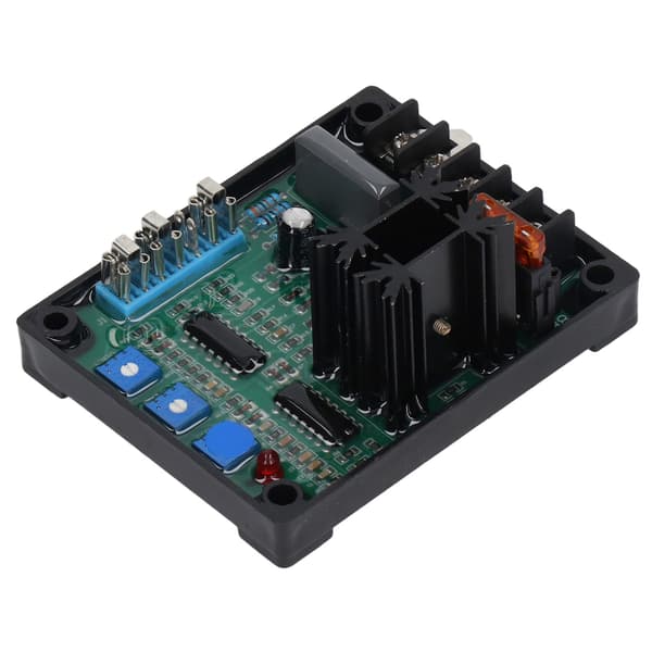 Generator enfas automatisk spänningsregulatorpanel hög noggrannhet stabil AVR-modul 100‑260V 8A