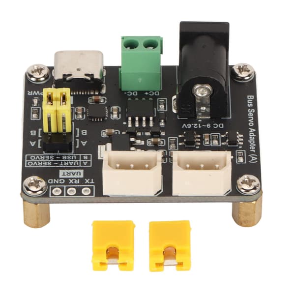 Busservodriverkort 9 til 12,6V inngang UART 5,5x2,1mm DC plassbesparende busservoadapter for ST SC-serien