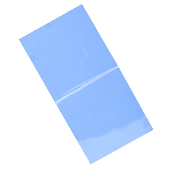 2 STK 100 mm x 1 mm CPU Chip Køleplade Termisk Ledende Silikone Pad