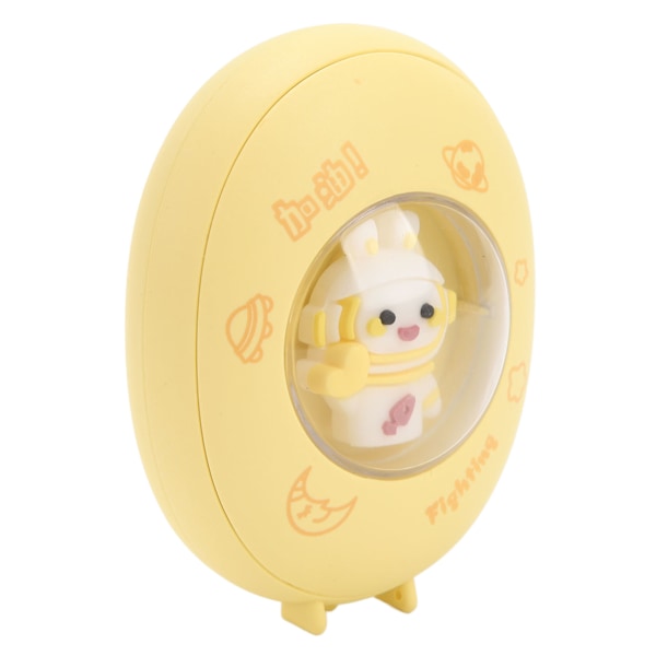 Space Bunny Kädenlämmitin Kannettava USB Ladattava Kädenlämmitin 3 Lämmitystasoa Säädettävä Käsienlämmitin Toimistoon Ulkokäyttöön Keltainen