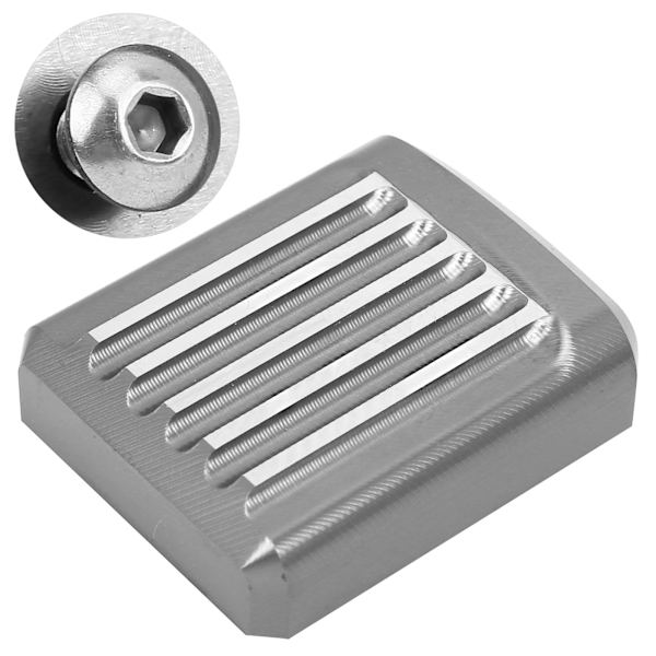 Bageste Fodbremse Pedal Forstørrelsespude Passer til Kawasaki EN650 VULCAN S 650 2015-2019 Titanium