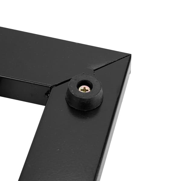 Universal Gitarr Effektpedalbräda Hållare Metall Bärbar Pedalbräda Svart