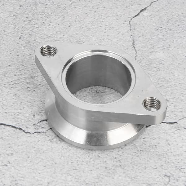 Universal Rustfritt Stål 1.5in til 1.7in V-bånds MV R Wastegate Flensadapter