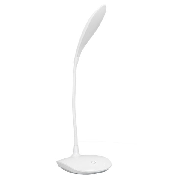 LED-skrivbordslampa USB-laddning Touch Control 3 lägen Svanhalsbordslampa för barn Studenter
