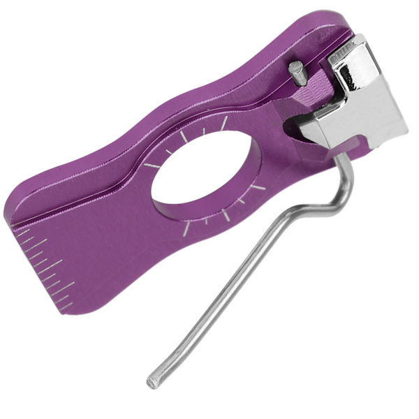 Aluminiumlegering Magnetisk Recurve Båge Pil Stöd Vänster Höger Hand Allmänt Bågskytte Tillbehör Lila