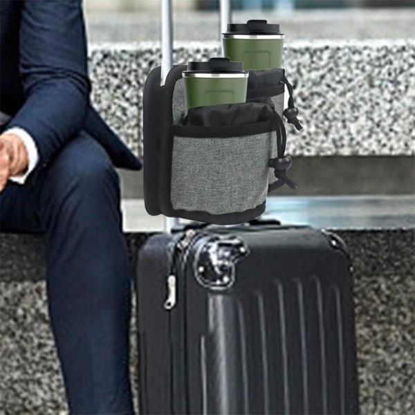 Bagage mugghållare Professionell Slitstark säker resväska Mugghållare för resväska handtag