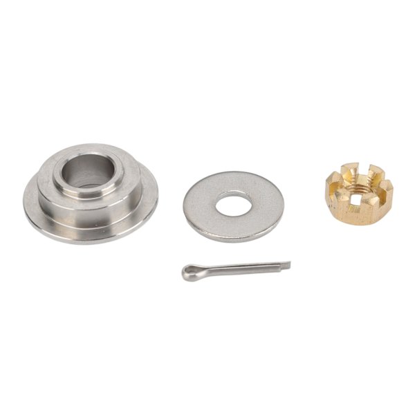 Metall Marine Propellermutter Kit Aluminiumlegering och Metall Propeller Installationshårdvara Kit för 15‑20 Hästkrafter Motor