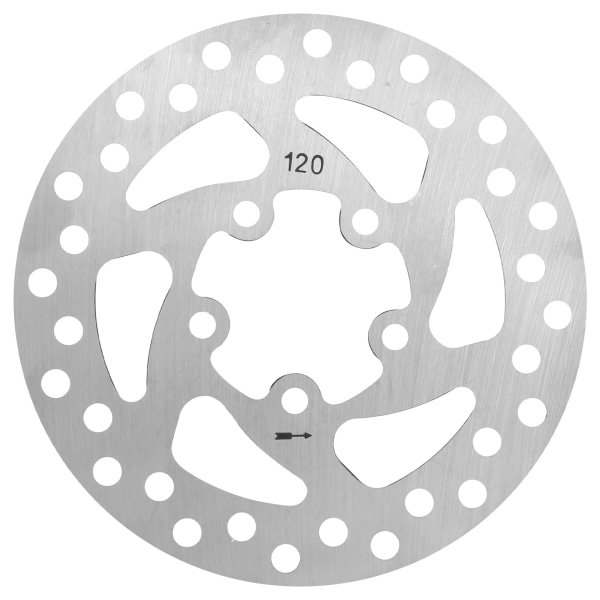 120mm jarrulevy 5-reikäinen ruostumattomasta teräksestä valmistettu jarrulevy M365/ PRO/PRO2 sähköskootterille