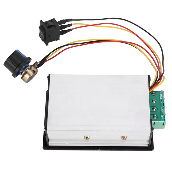 15A DC-motorvarvtalsregulator 6V 12V 24V 36V 48V Digital Display Regulator Controller