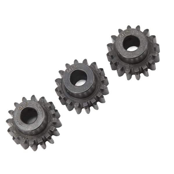 3kpl RC-auton hammasratassarja 8mm sisäreikä teräksinen automoottorin hammasratas 1/5 1/8 1/10 malliautolle 17T