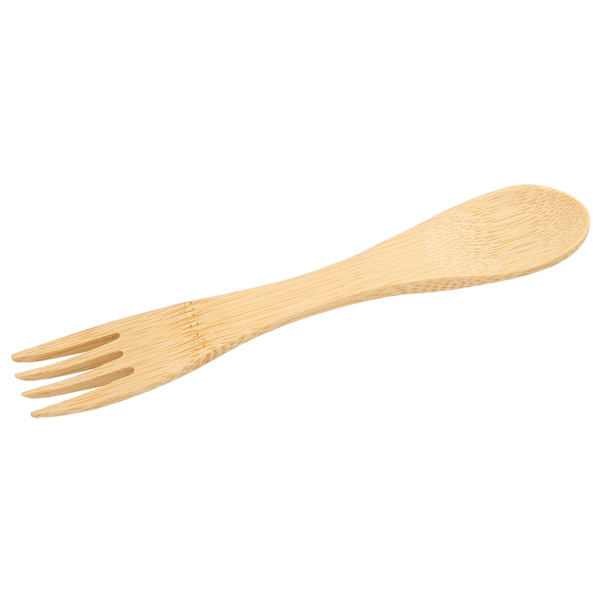 2 i 1 køkkenredskaber varmebestandig ske gaffel intergrade redskab til hjem restaurant16.8x3x2.8cm