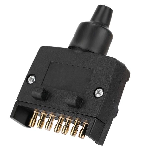 Australsk 7-pins flat hannhengerkontakt adapter for campingvognhenger