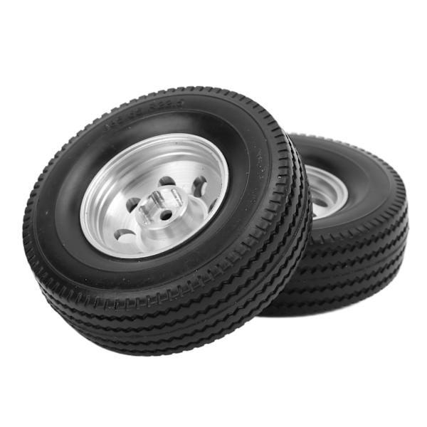 2 KPL CNC Metallivanneet Renkaat Sarja Tamiya Traktori Kuorma-autolle 1/14 RC Auto