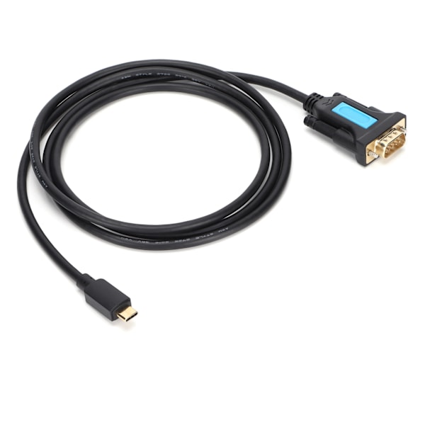 USB-RS232-sovitin TypeC-DB9 -sarjakaapeli skannerille, tietokoneelle, modeemille ja tulostimelle