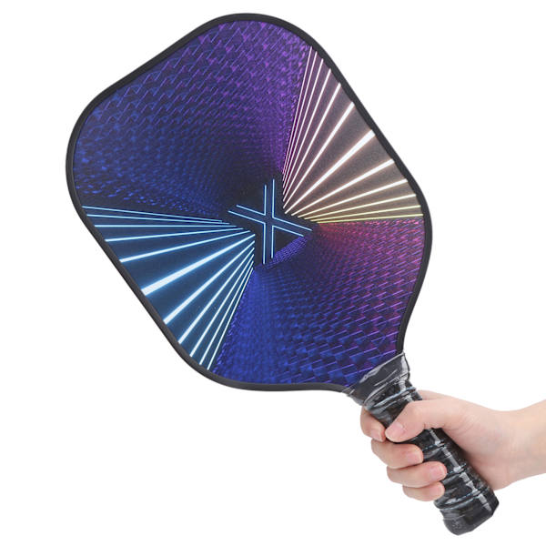 Bärbar glasfiber pickleball paddelracket PP kärna Bra handkänsla för inomhusträning utomhus