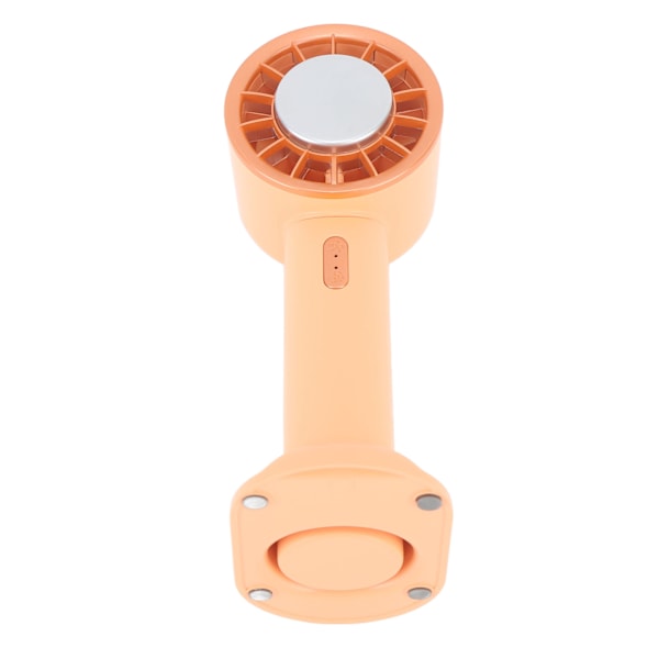 Mini Kannettava Tuuletin USB-Latauksella 2200mAh Akulla, Kannettava Tuuletin Puolijohdejäähdytyslevyllä Kesään, Oranssi