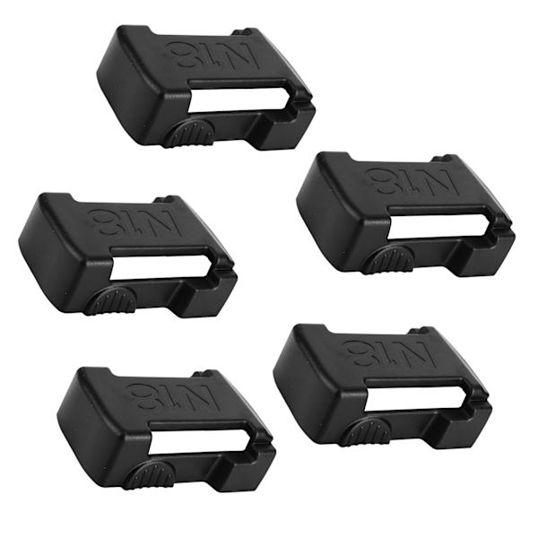 5 stk. batterimonteringsholderstativstativ batteritibehør passer til Milwaukee m18 18VBlack