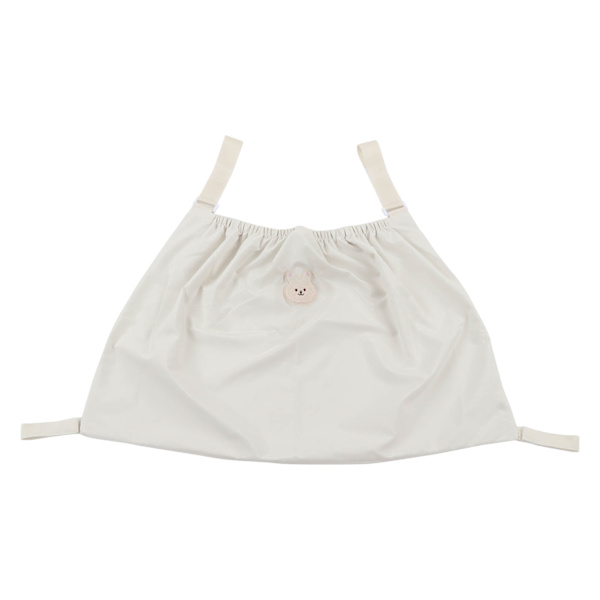 Genanvendelig klapvognsposearrangør med stor kapacitet, elastisk nylon klapvognsarrangør til babyshowers Lille kanin