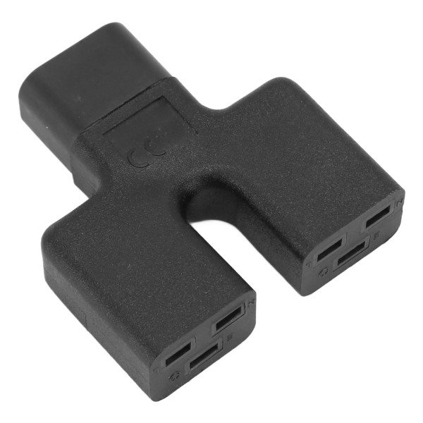IEC320 C14 till Dual C19 Power Kopparledare PVC Shell Y Typ Splitter Power 125V-250V