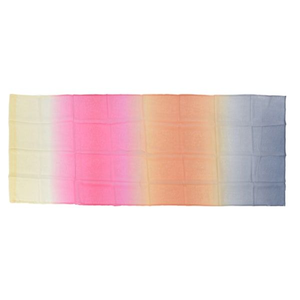 1x2,7m Gradient Fönstergardin Voile Draperier Moderna Tulle Gardiner för Sovrum LekrumNedre Grå