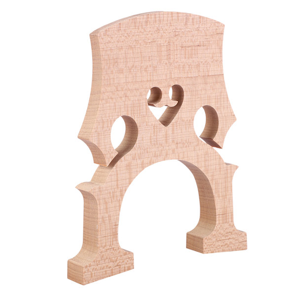 Maple Wood Cello Bridge Reservedeler Instrumenttilbehør for 1/4 celloer