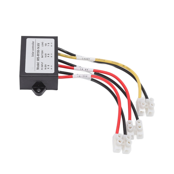 MPPT solcellecontroller 150W 10 12V anti-tilbageflow 24 timers belastningsudgang solcelleladningscontroller til lys E-cykelpanel WS M150 14,6V normalt åben