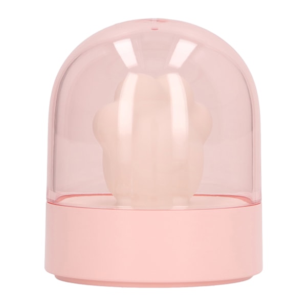 Sød Kattepote Natlampe USB Genopladelig Musik Sengelampe Blødt Lys Børneværelse Natlampe til Soveværelse Pink