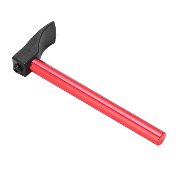 Holdbar Metal Simulationshakkeøkse til Axial SCX10 1/10 RC Bil Opgraderingstilbehør Sort Rød