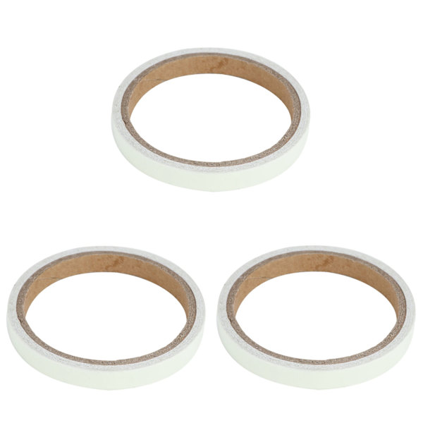 10 st Luminous Tape Självhäftande Scen Fluorescerande Fosforescerande Halkskydd Dekal (Grön 1 cm x 3 meter)