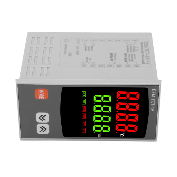 PID-temperaturregulator 7-segmenters LED-display PID-termostatregulator til industrielt udstyr AC 100-240V