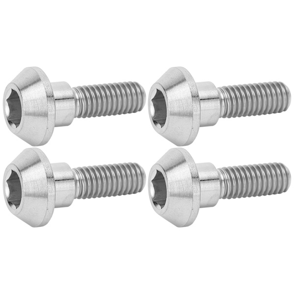 4kpl M6X20mm levyjarrupala cap titaaniseospultit polkupyörän muunneltu lisävaruste