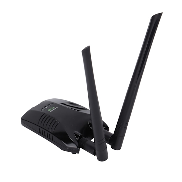 WiFi-adapter 300 Mbps 6dBi Dobbelt Antenne Høy Effekt Følsomhet Stabil Varig Ralink Chip USB Nettverkskort