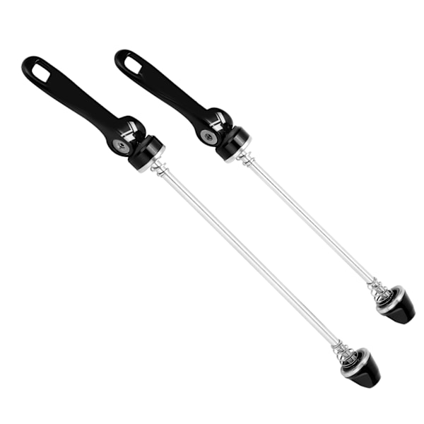 Bolany Cykelnav Snabbkoppling Spettspak Aluminiumlegering 100mm Fram 135mm Bakre Delar Svart