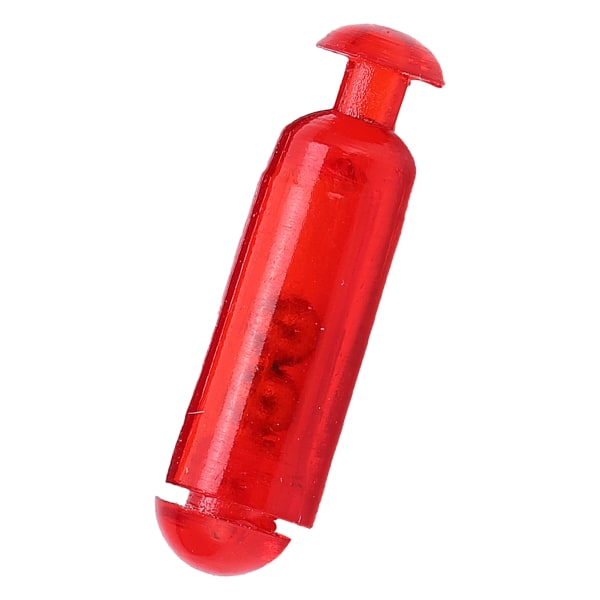 50 st 15 mm slitstarka skallror Shake Fishing Lure Bait Insert Tube skallror för mjuk fiskröd