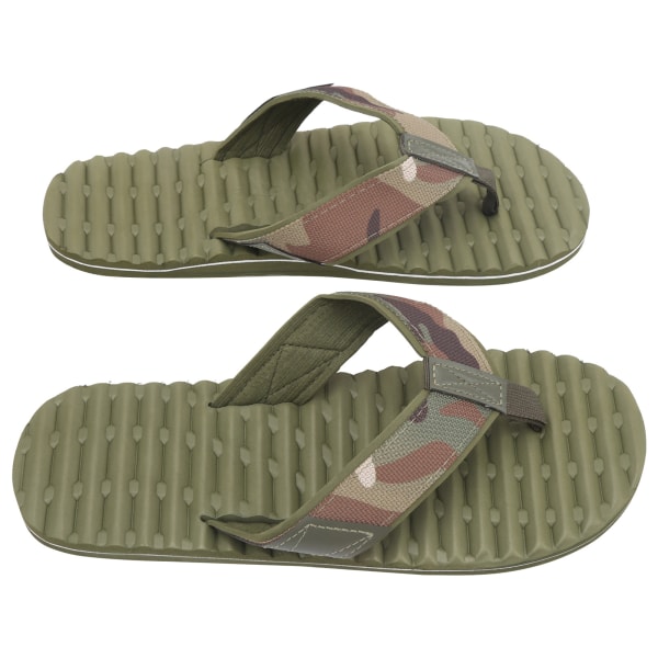 Sommar lätta flipflops flerlagers halkskydd, mjuka EVA utomhus flipflops(39)