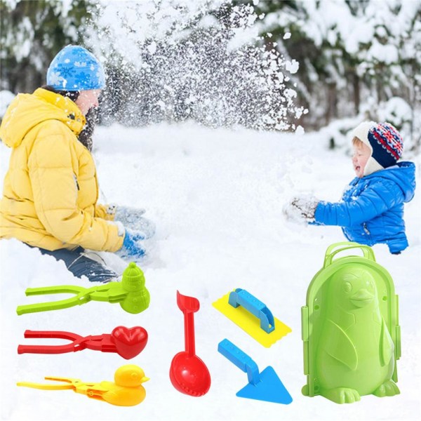 7 kpl Lumipallon tekoleluja Lumipalloklipsit Lumilapio Lumilelut lapsille Talvi ulkoilu lumipallotaistelu lumipelit