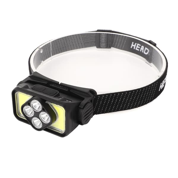 COB Hodelykt USB Oppladbar Led Hodelykt IPX4 Vanntett Hodelykt Bevegelsessensor Utendørs Fiske Camping Hodelykt