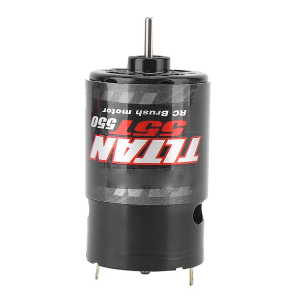 55T 550 Børstemotor 60A Børstet ESC Elektrisk Hastighetskontroller for Axial Traktor Lastebil Tilhenger 1/10 RC Bil